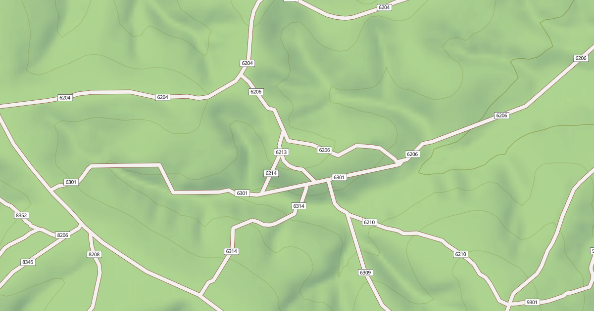 Map preview of USFS Motor Vehicle Use Map Trails 19735