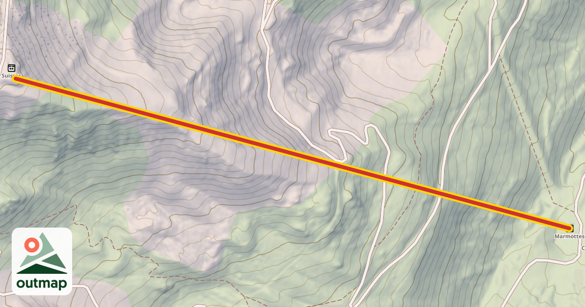 Map of Marmottes