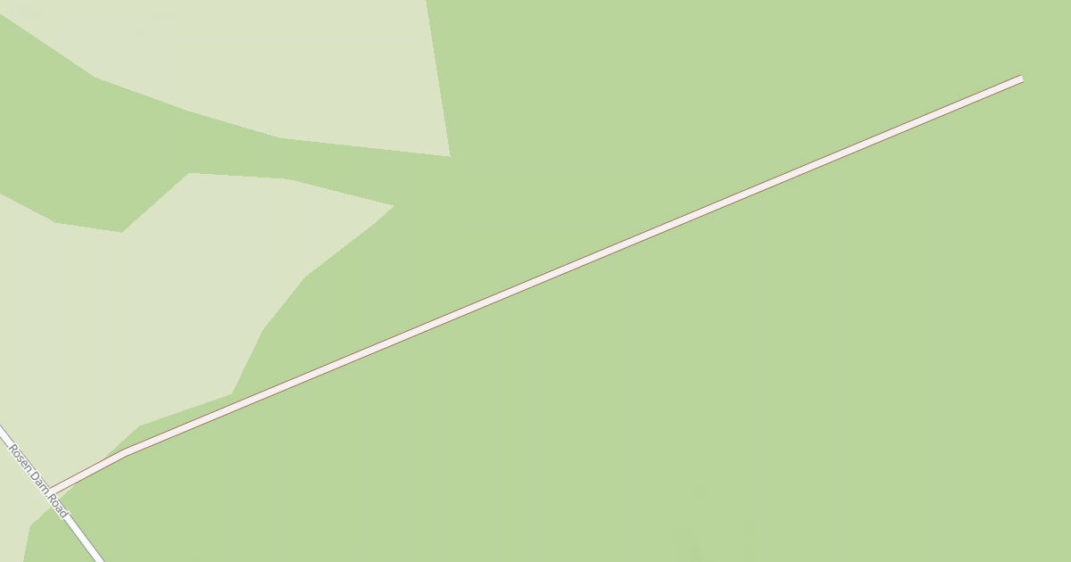 Map preview of FR 2200B - ROSEN DAM SPUR B