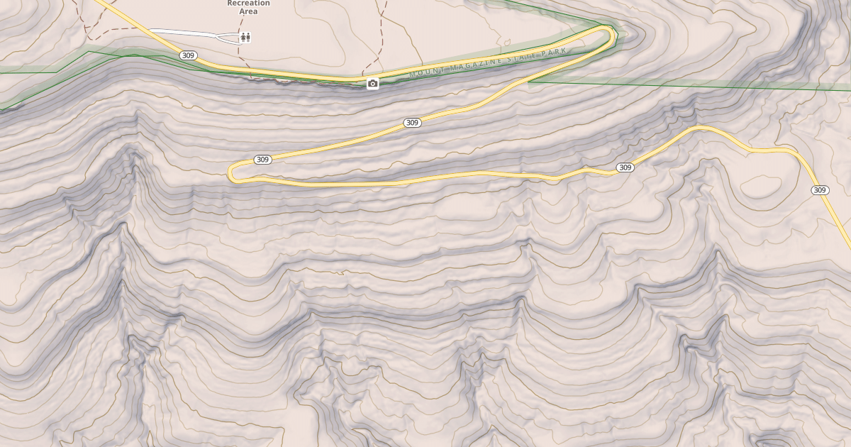 Map preview of USFS Motor Vehicle Use Map Roads {F596D097-2105-42D0-B9B9-6388EA0A81D6}