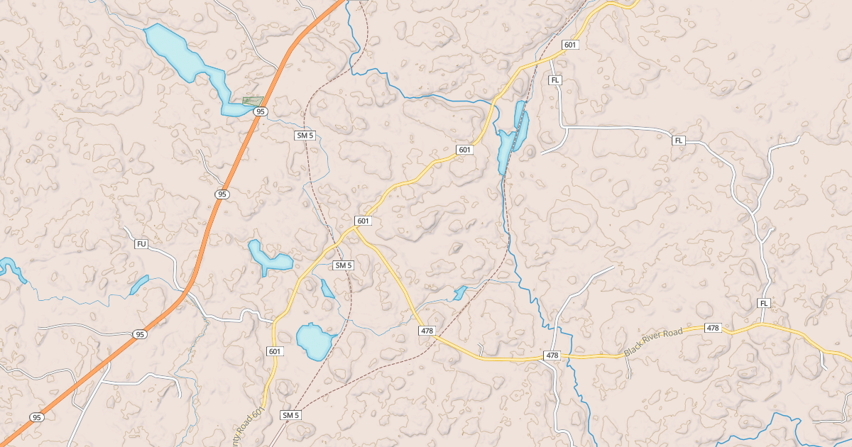 Map preview of Iron Ore Heritage Trail