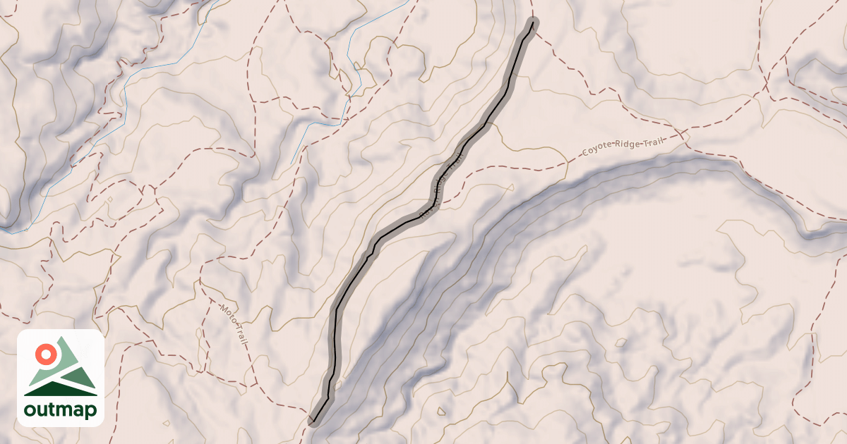 Map of Raven Ridge Trail
