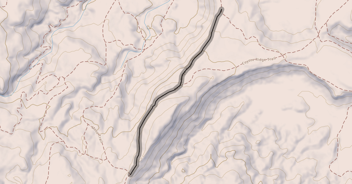 Map preview of Raven Ridge Trail