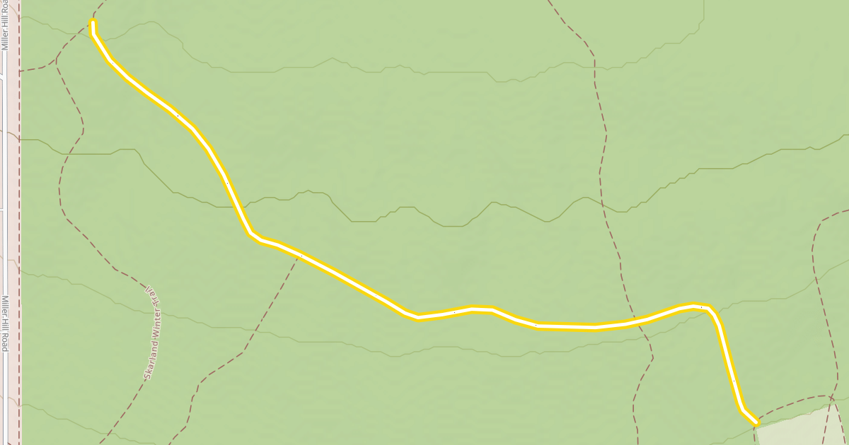 Map preview of Skarland Summer Trail
