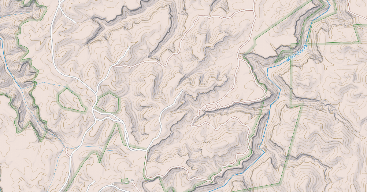 Map preview of USFS Motor Vehicle Use Map Trails 20627