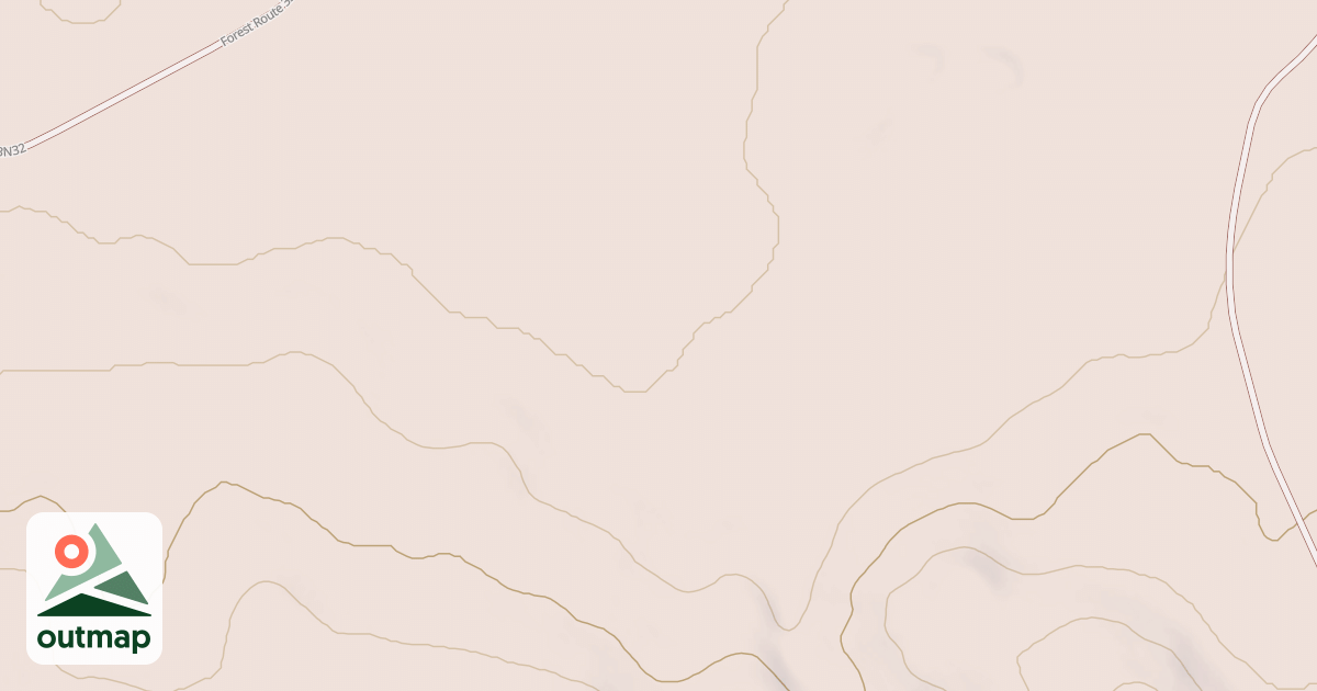 Map of COYOTE SPRING