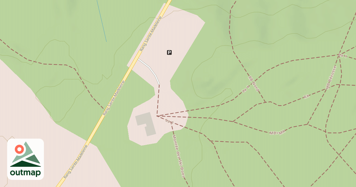 Map of Glissade sur tubes