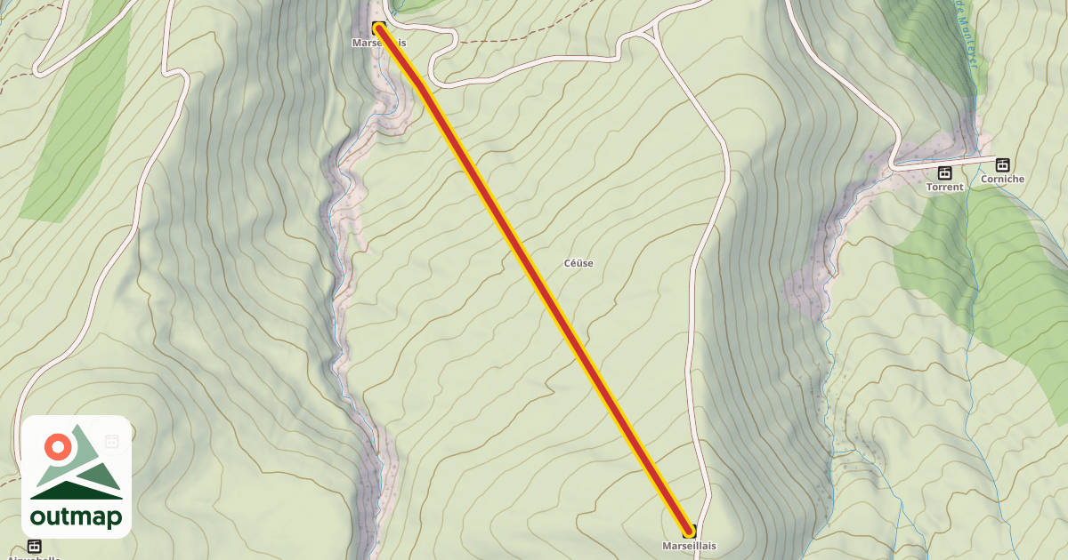 Map of Marseillais