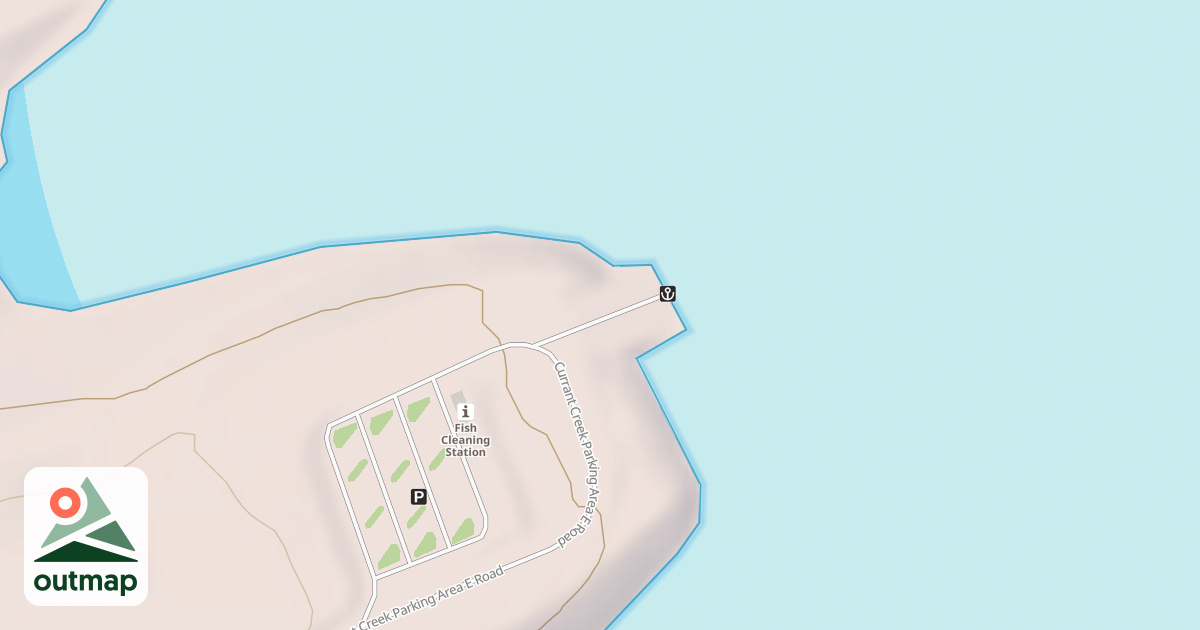 Map of CURRANT CRK BOAT RAMP