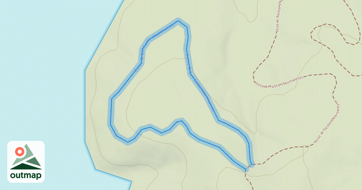 Map of Come & Get Some (Northwest)