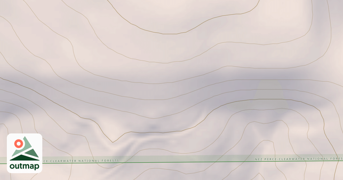 Map of LITTLE SAND RIDGE A