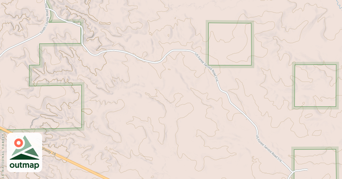 Map of MCDANIEL