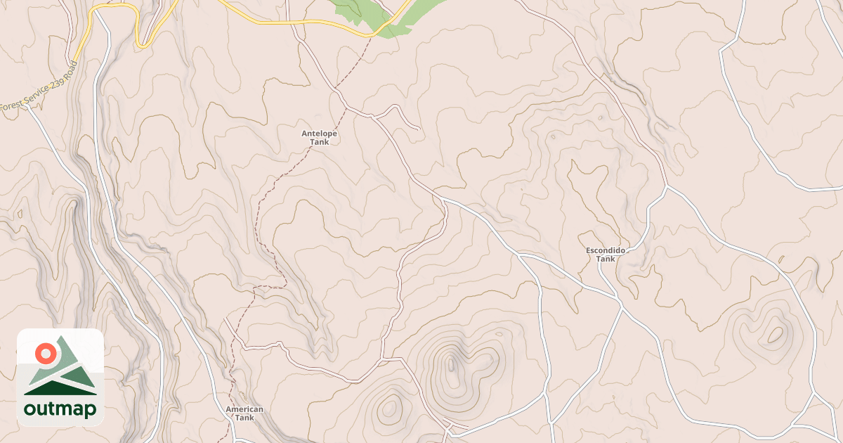 Map of USFS Motor Vehicle Use Map Roads {053F5EFB-016D-40BD-AB2E-E21C0E5ABD4C}