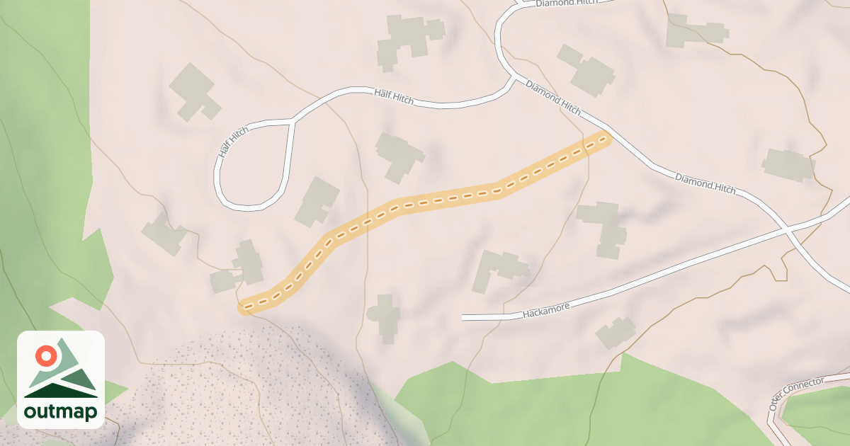 Map of Diamond Hitch