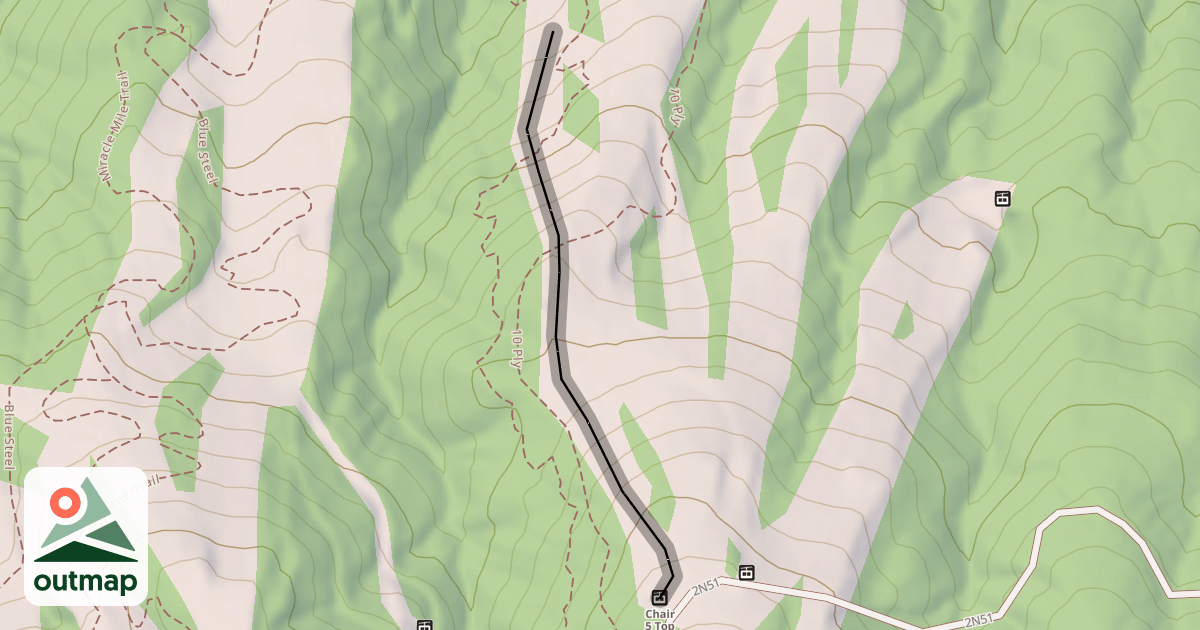 Map of Side Chute