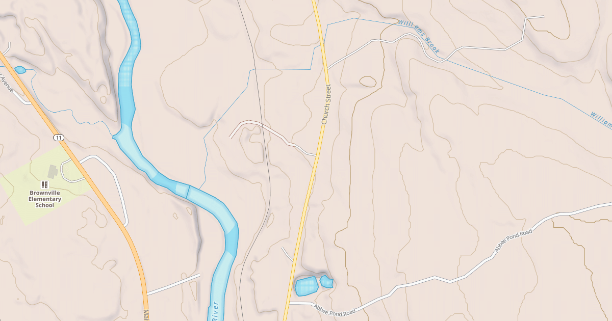 Map preview of Maine Statewide ATV Trails 212