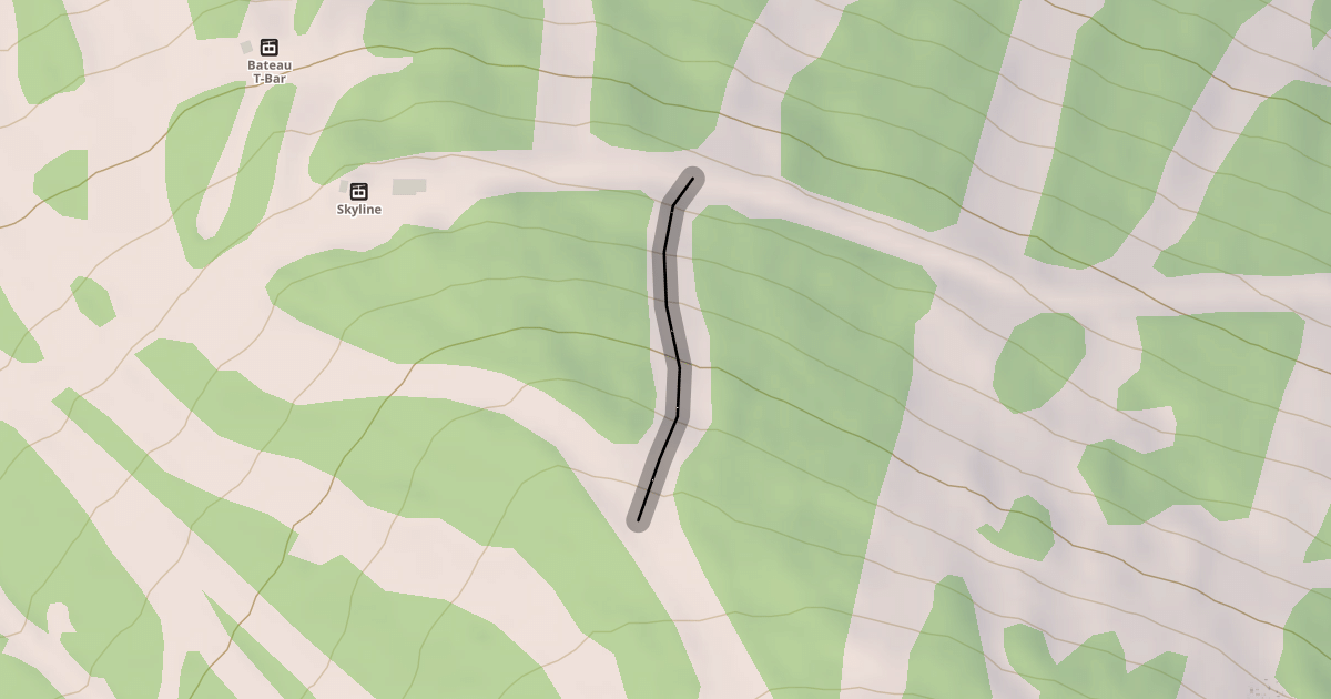 Map preview of Winter's Way Extension
