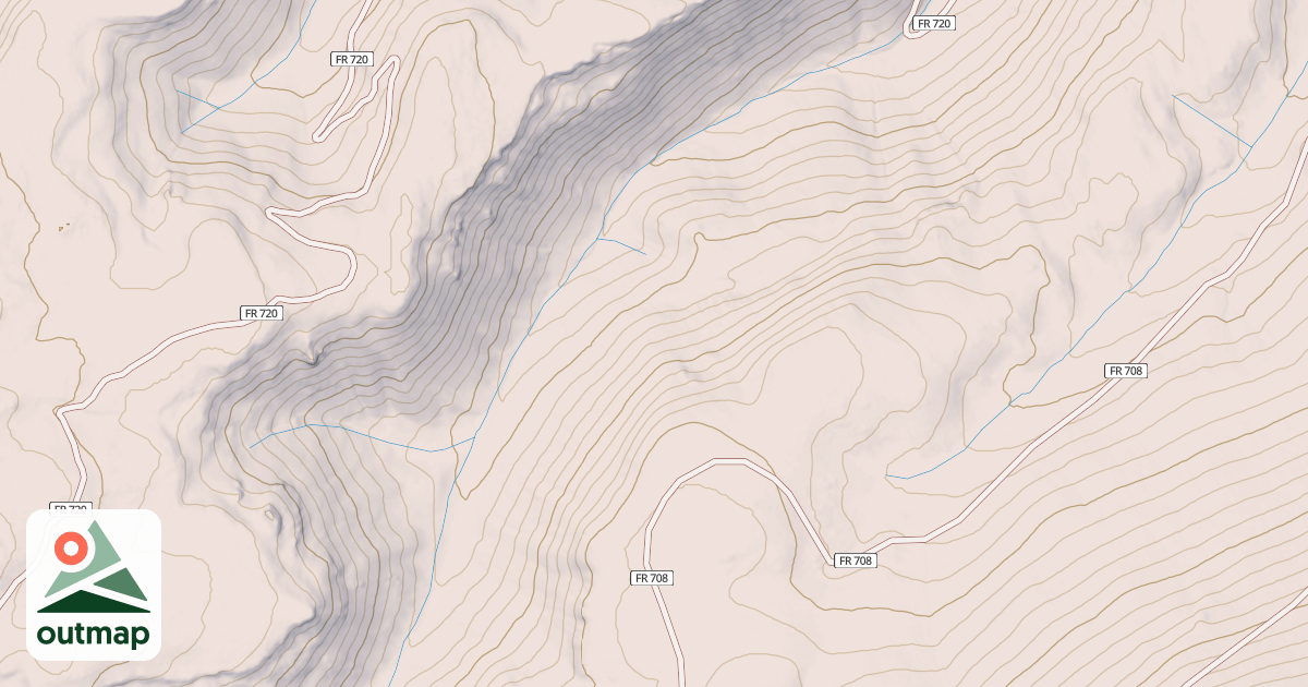 Map of BIG DRY BASIN