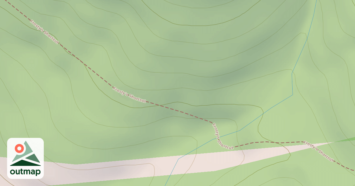 Map of Frosty Shortcut