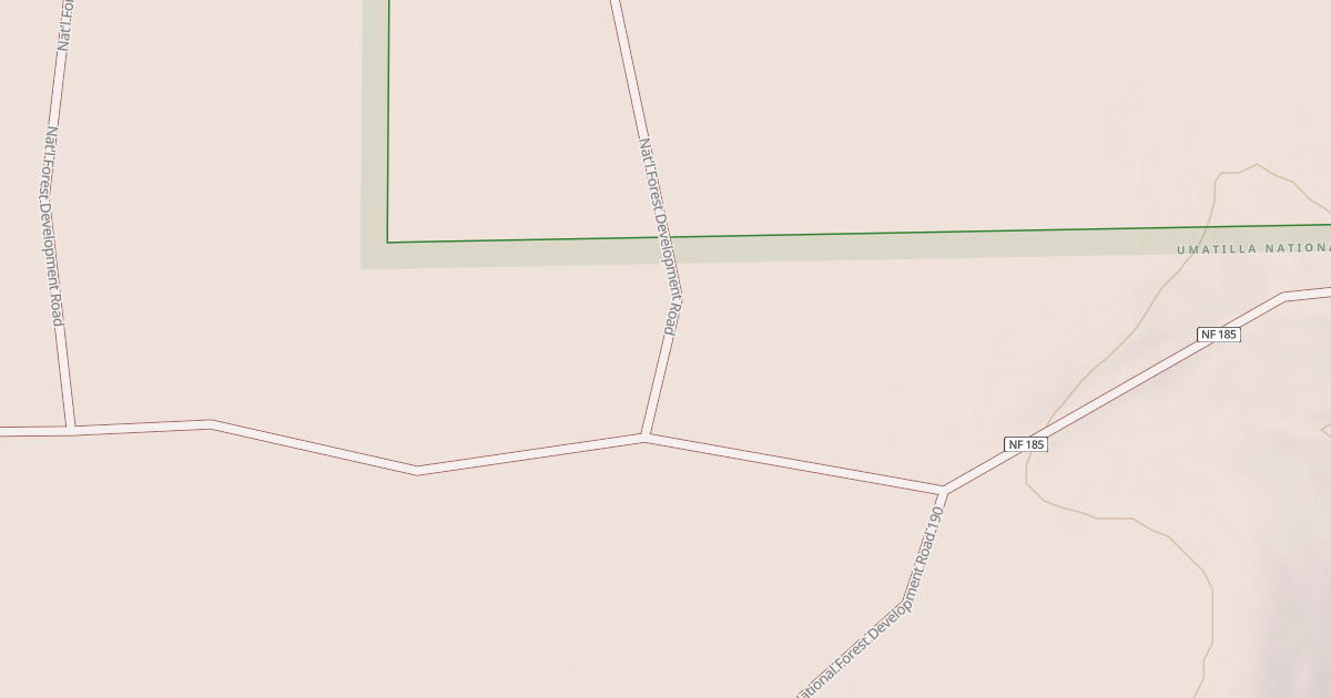 Map preview of USFS National Forest System Roads {6A13160C-5A46-47B5-891B-C77BD883C5A2}