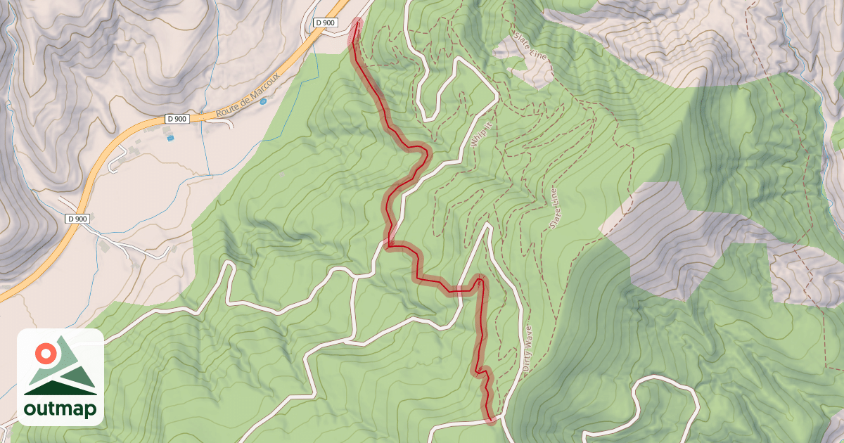 Map of Double Black Mamba
