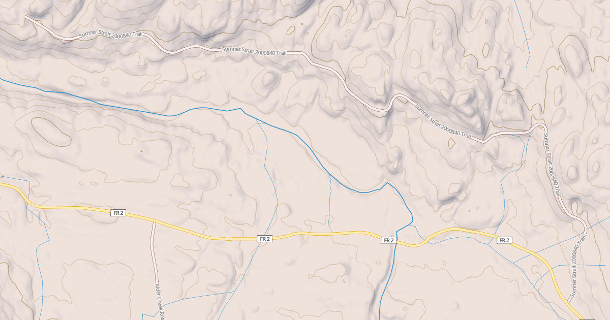 Map preview of SUMNER STRAIT  2000840