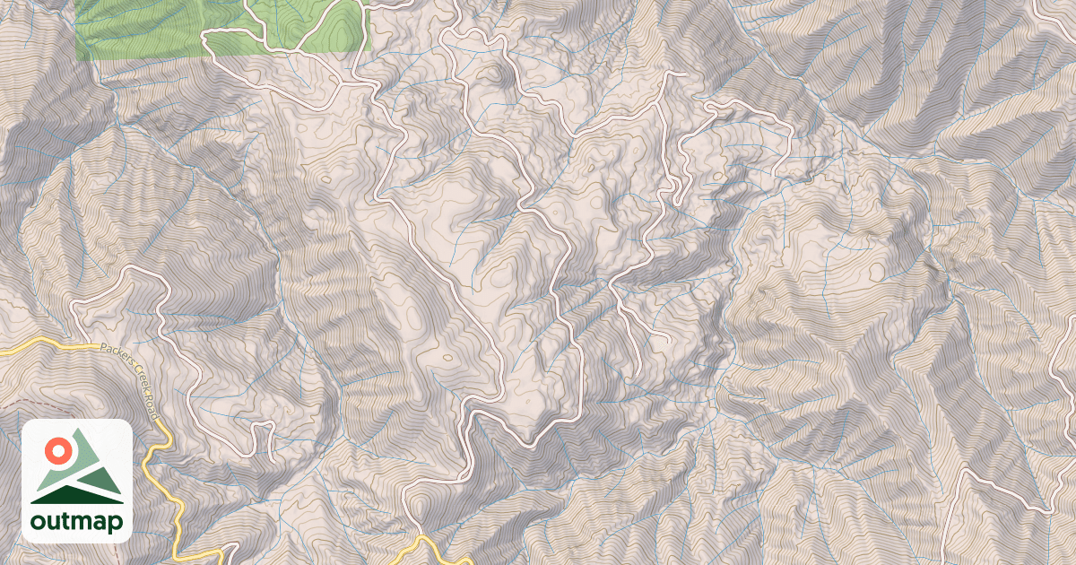 Map of BIG BAR CREEK