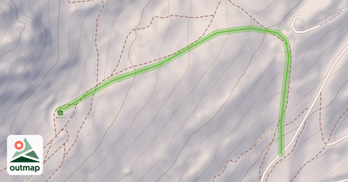 Map of Almes