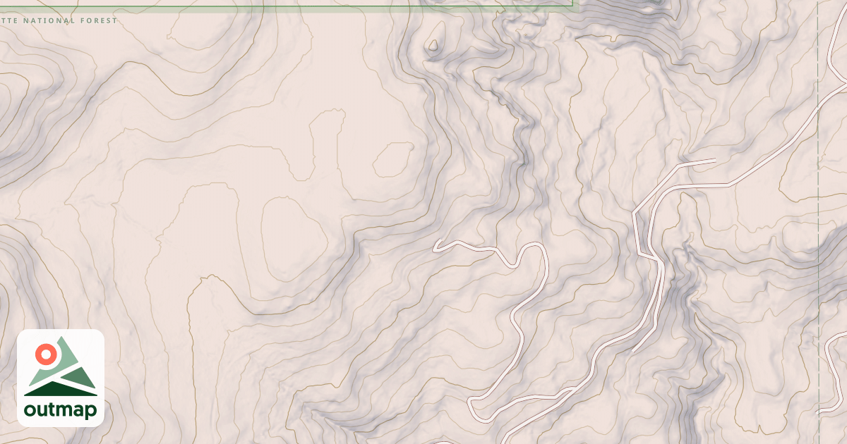Map of CALAMITY MEADOWS