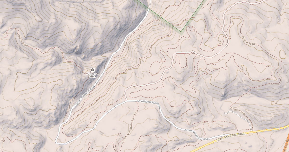 Map preview of COON HOLLOW