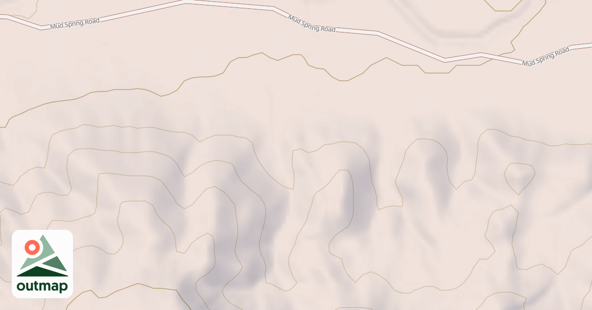 Map of DRILL HOLE SPUR ROAD