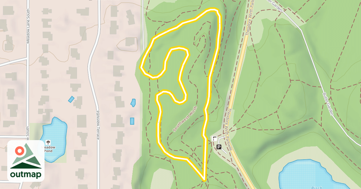 Map of Erickson Trail