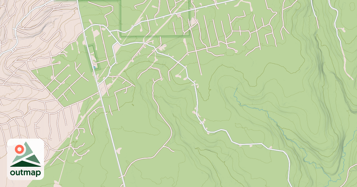 Map of TIMBERLINE ATV A LOOP