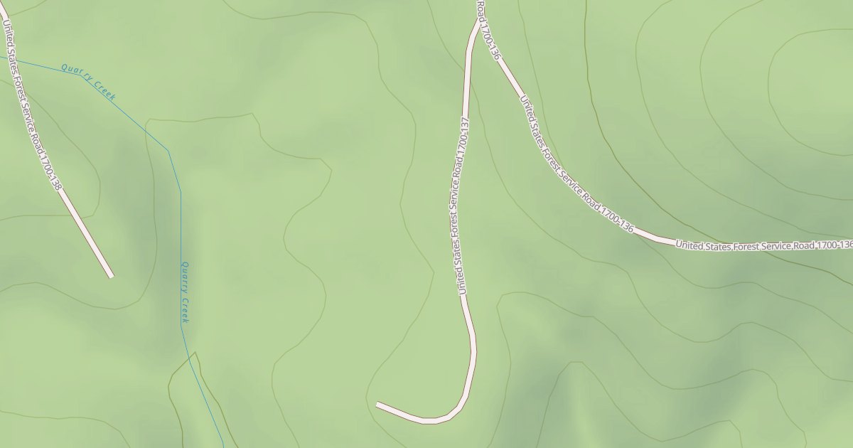 Map preview of USFS Motor Vehicle Use Map Roads {FA5C671D-05F5-492A-9992-419A40DF4DD5}