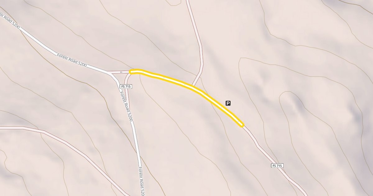 Map preview of Sugarloaf Lookout Road