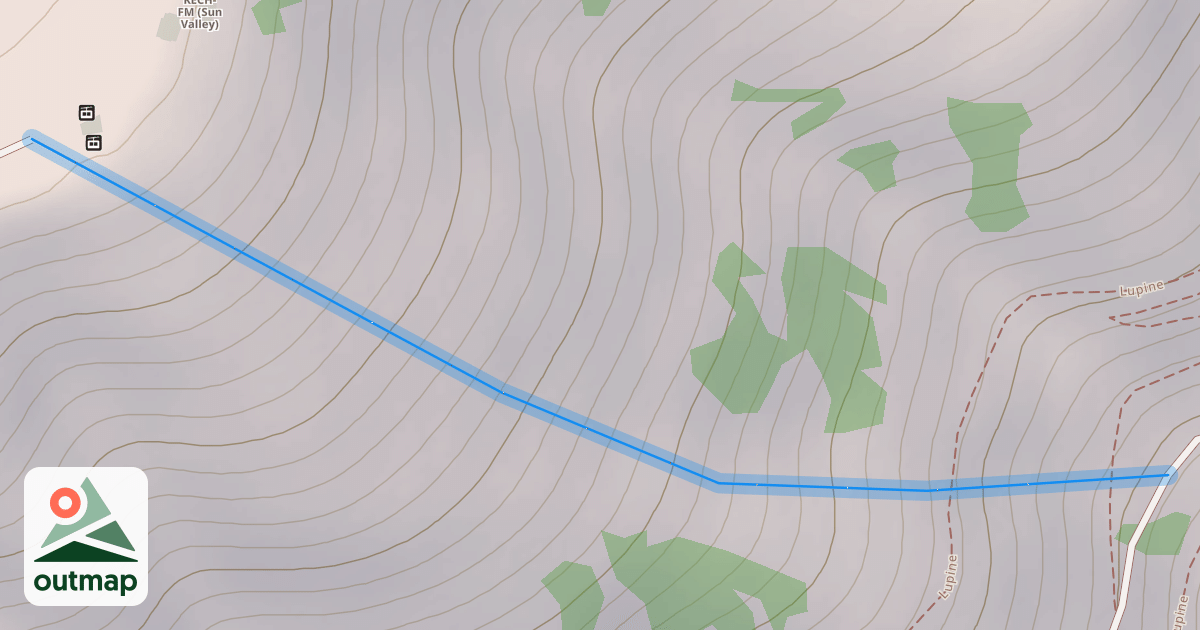 Map of Christmas Ridge