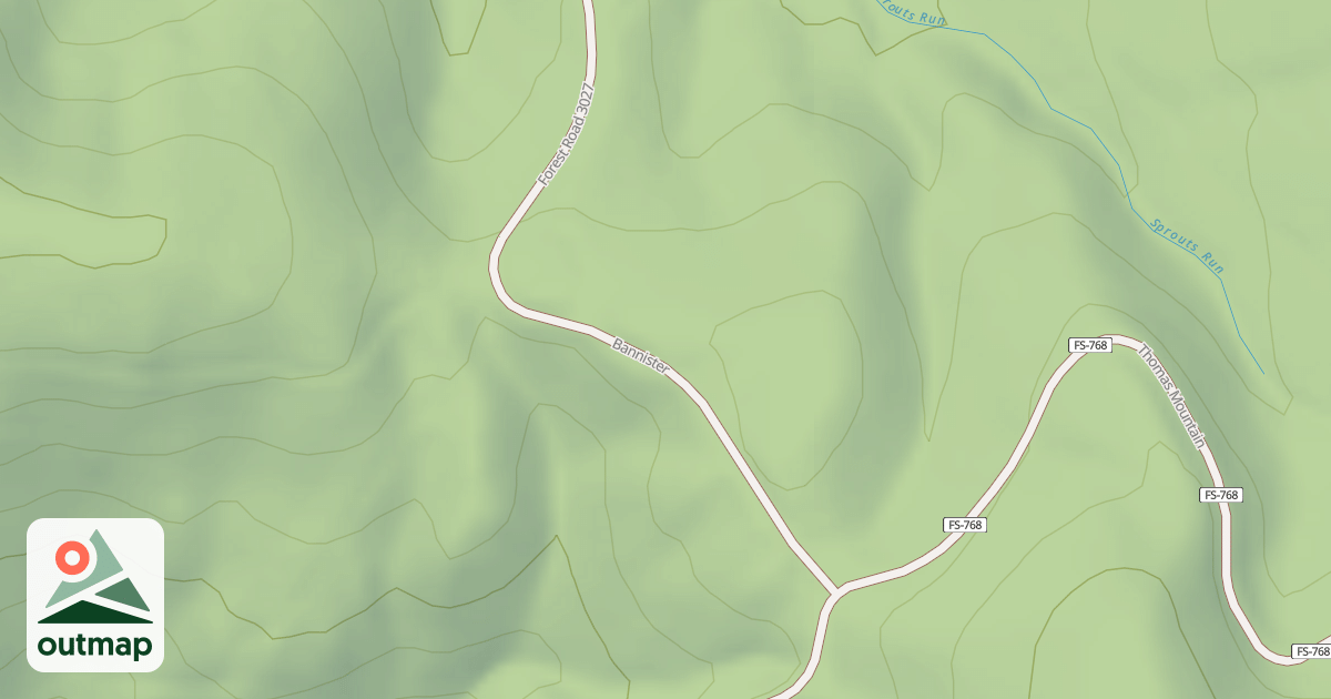 Map of BANNISTER
