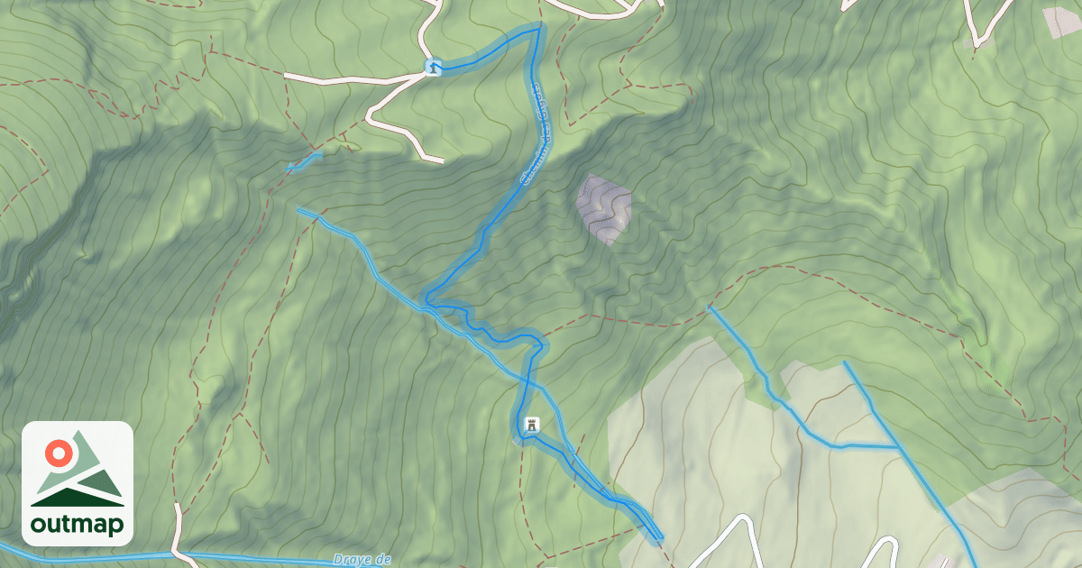 Map of Chemin des Gigots