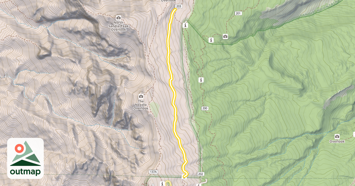 Map of Survey Trail