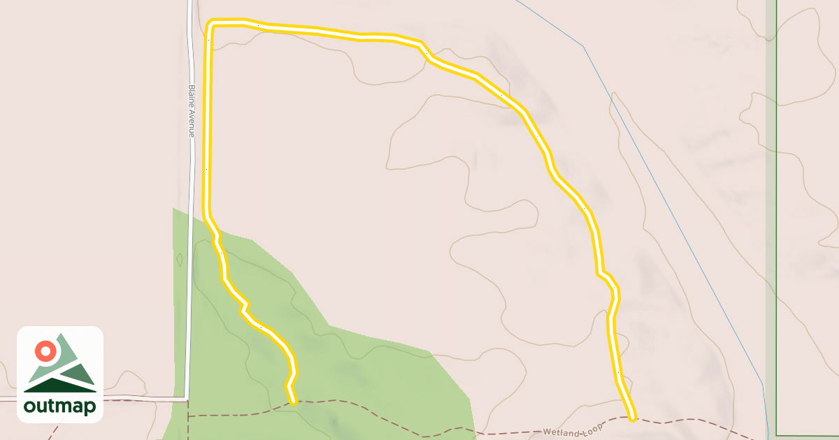 Map of Pine Loop