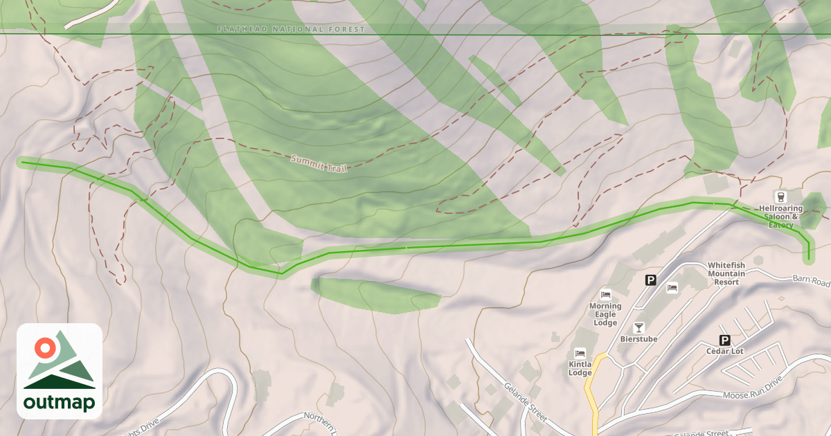Map of Ski Way