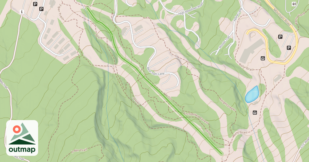 Map of Binney Lane