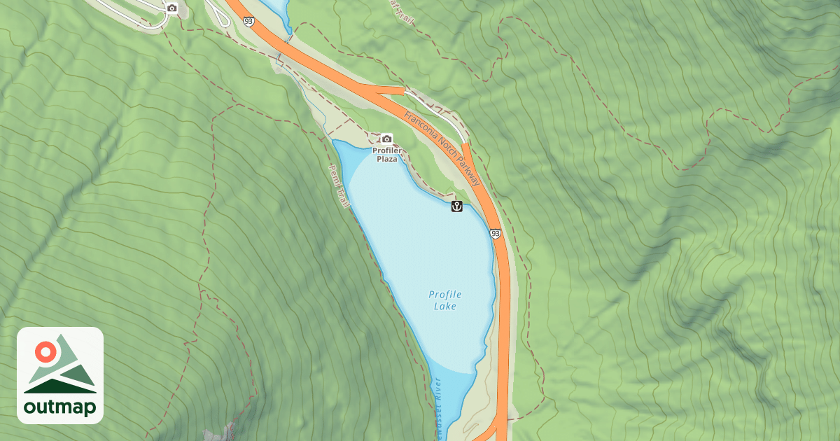 Map of bike path