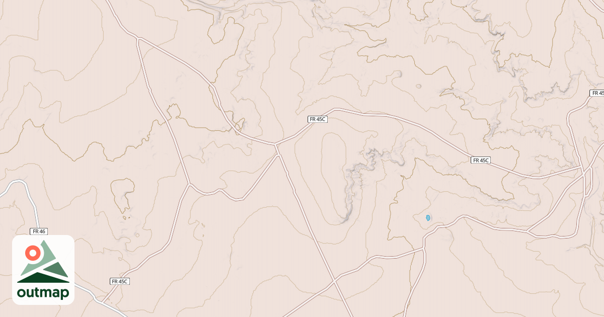 Map of USFS National Forest System Roads {D4706C4D-B4C1-4175-BA4D-4BE718B0029E}