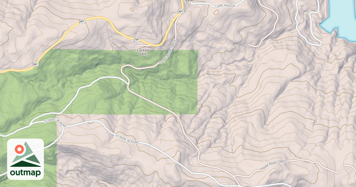 Map of PACKSADDLE