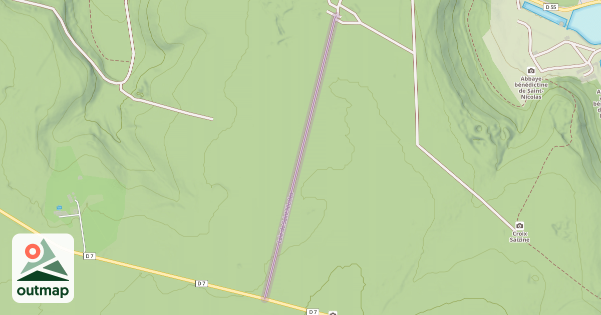 Map of Laie de Saint Nicolas