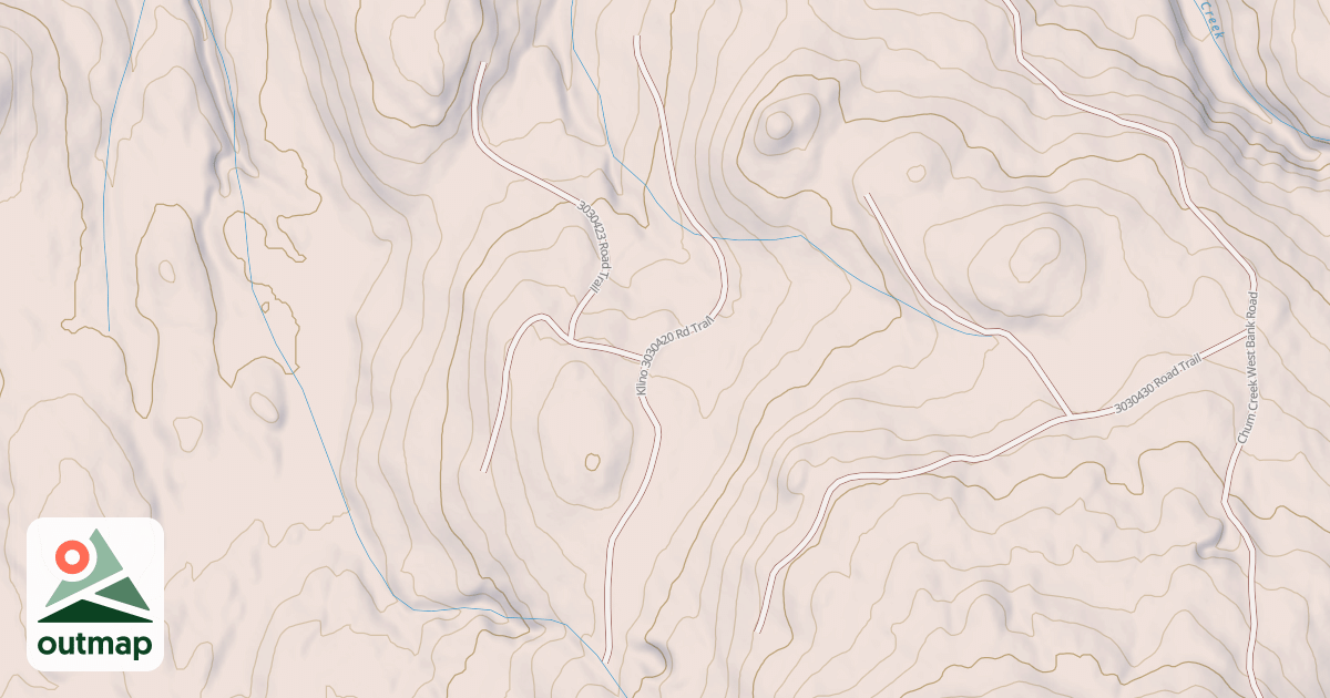 Map of Klino  3030420 Rd