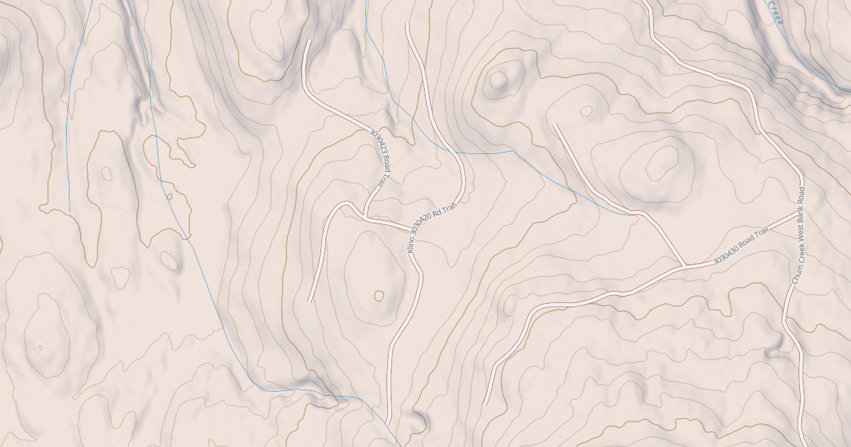 Map preview of Klino  3030420 Rd