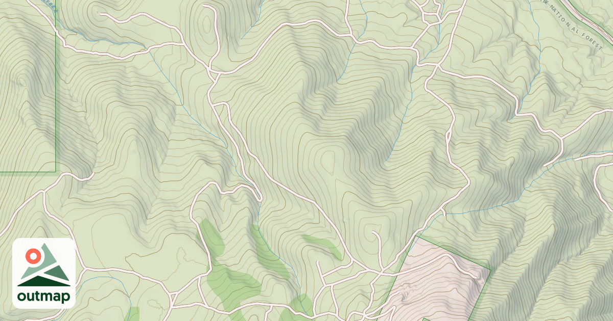Map of COOPERFIELD