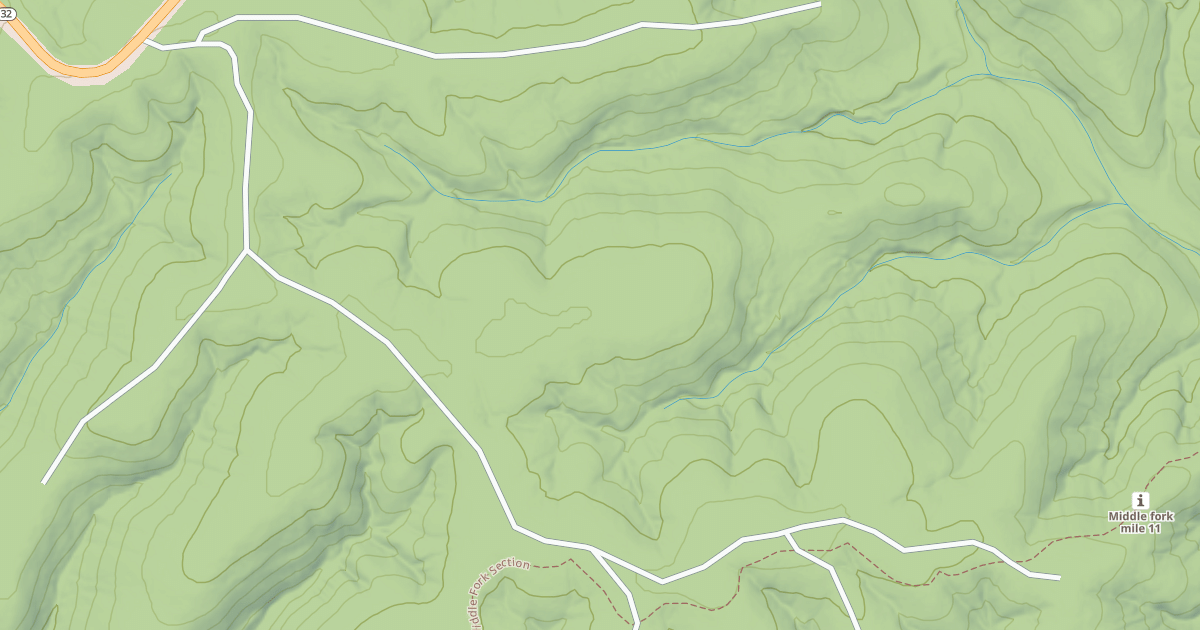 Map preview of TURNER CEMETERY